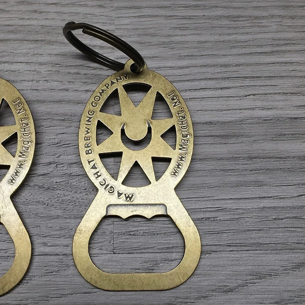 Magic Hat Brewing Company Keychain Bottle Opener - Lot Of 3 Keychains
